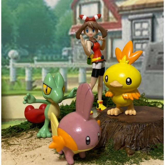 ポケモン - ポケモン フィギュア モンコレ色違いリペイント キモリ