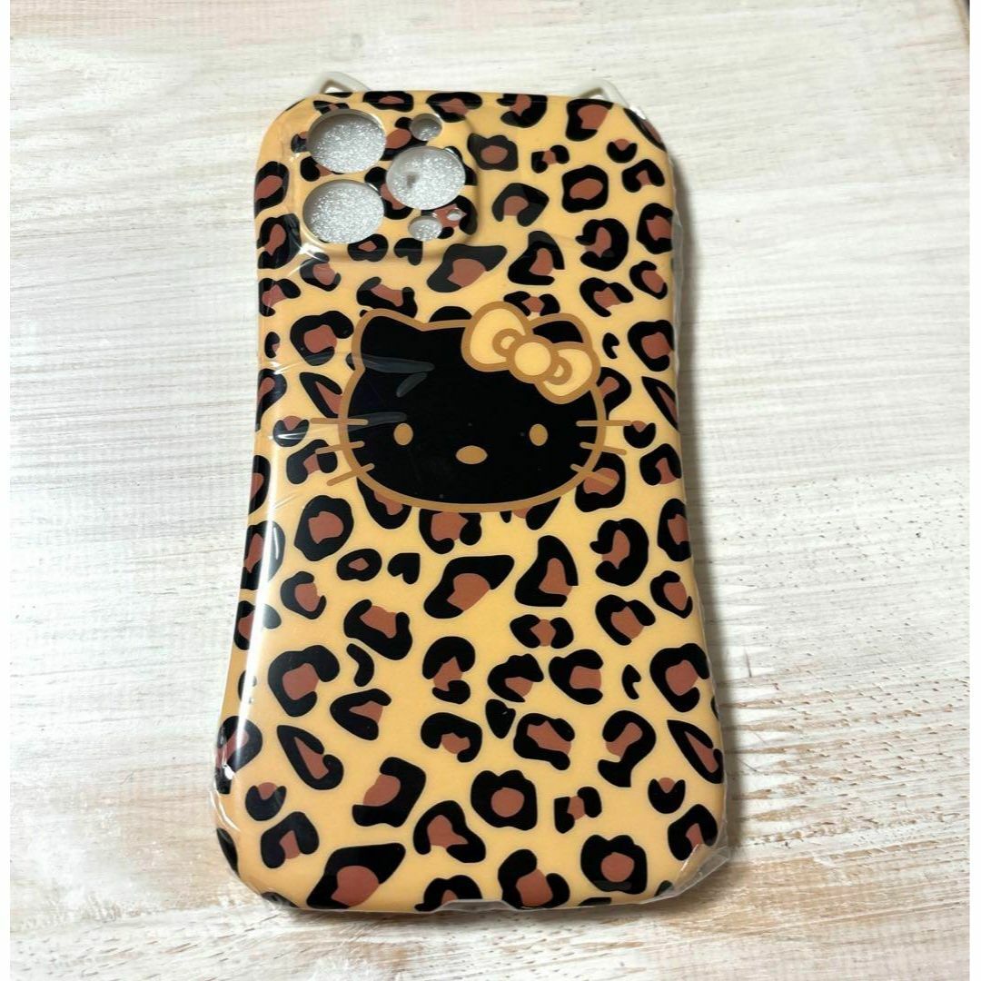 サンリオ - iphone13ProMaxケース キティちゃん 豹柄 スマホケース