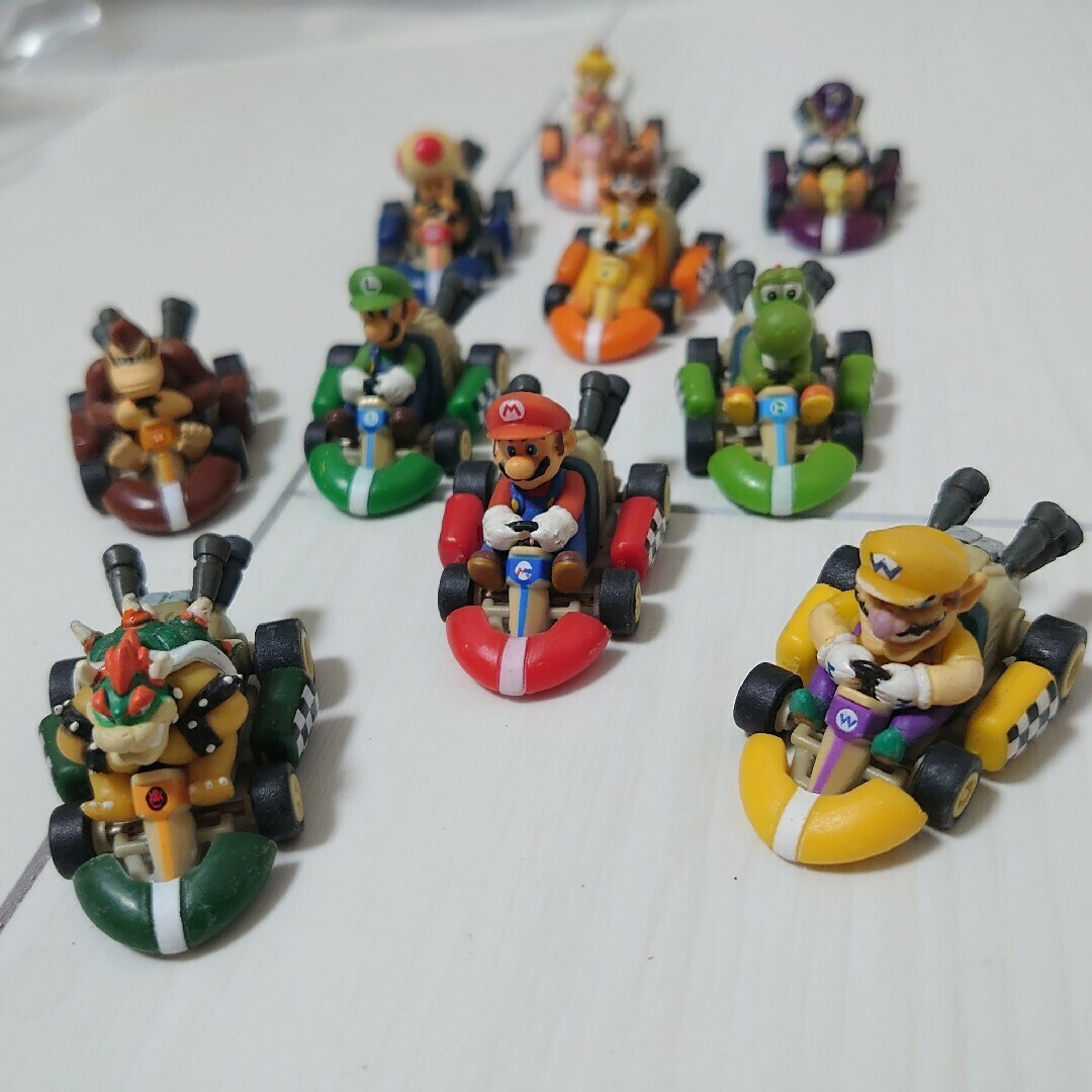 マリオカート プルバックカー 10種の通販 by ☺︎｜ラクマ