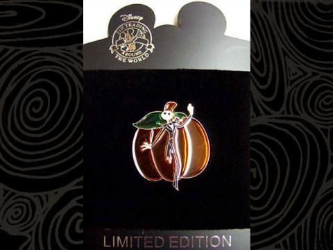 ナイトメアビフォアクリスマス ピン/ステンドグラスアイコン限定300