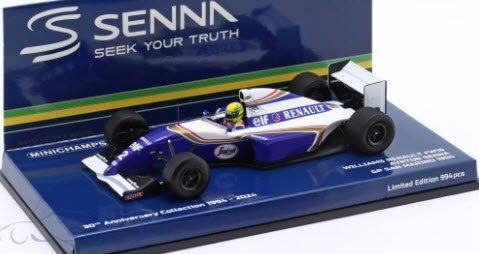 ミニチャンプス 540943302 1/43 ウィリアムズ ルノー FW16 #2