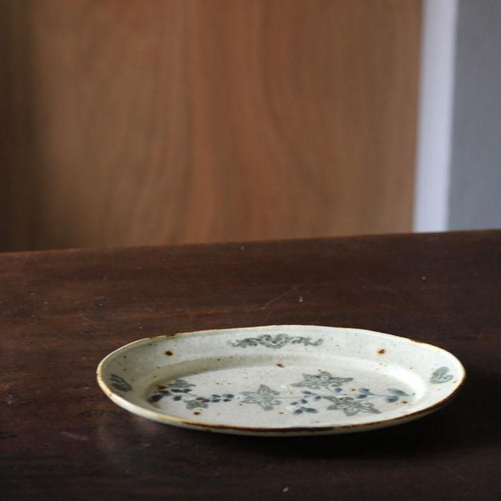 コウホ窯 市野吉記 安南手 楕円皿【26】 - 作家ものの器と生活雑貨 on