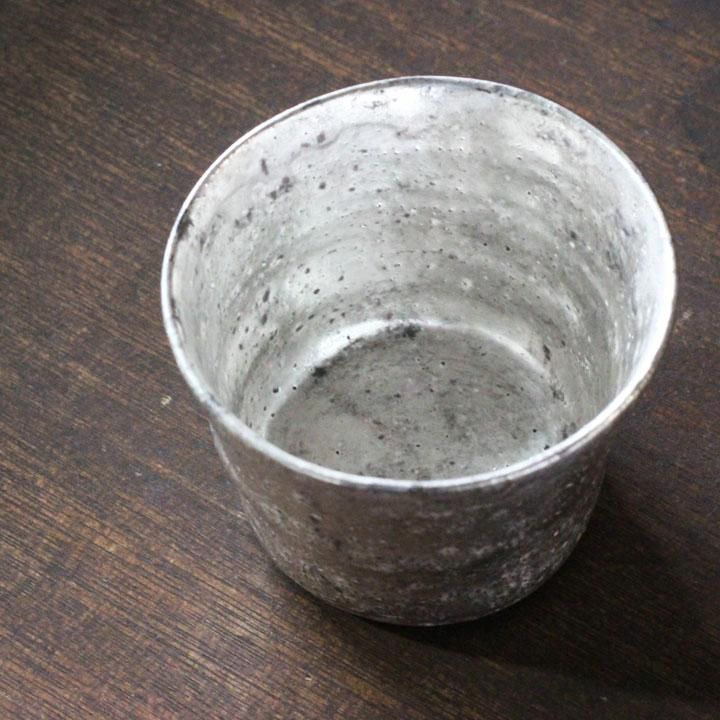 谷井直人 黒銀彩 カップ【8】 - 作家ものの器と生活雑貨 on-la-cru