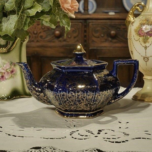 英国イギリスアンティーク ティーポット | ARTHUR WOOD 1930年代 陶器