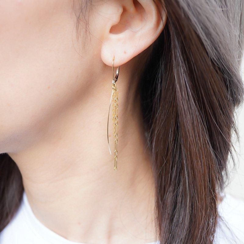 minikin]14kgf/[ピアス/イヤリング用]スウィングチャーム