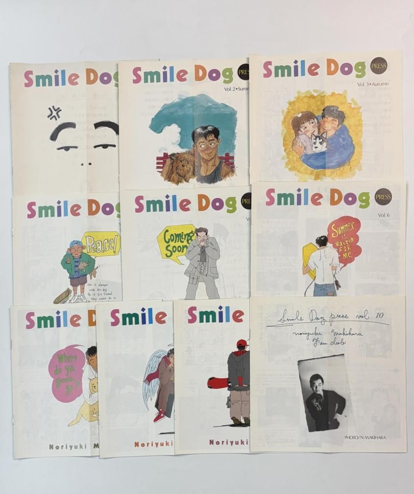 槇原敬之 初期ファンクラブ会報 Smile Dog Press 創刊号から最終28号