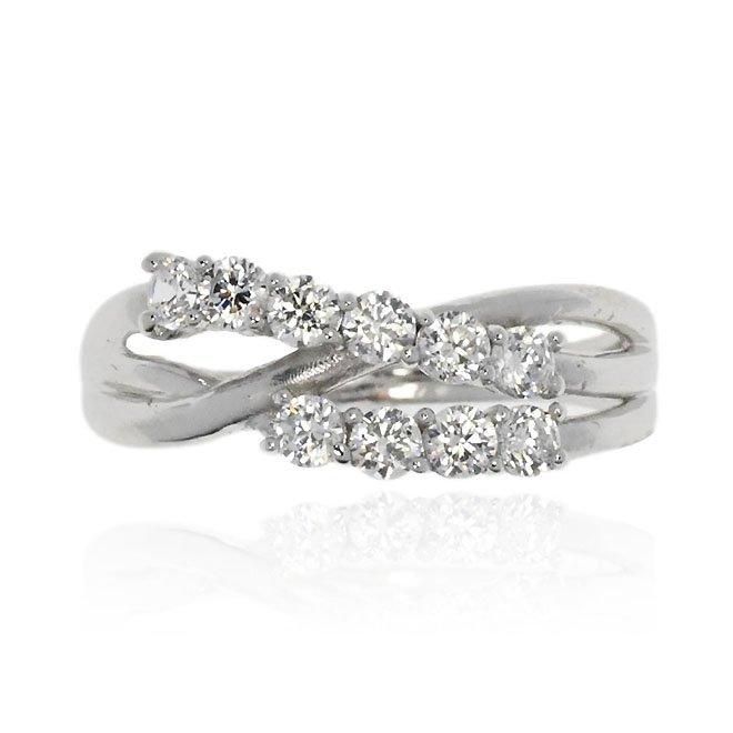 ZEXIMO公式】 天然ダイヤモンド0.5ct リング 「スウィート10ブランチ