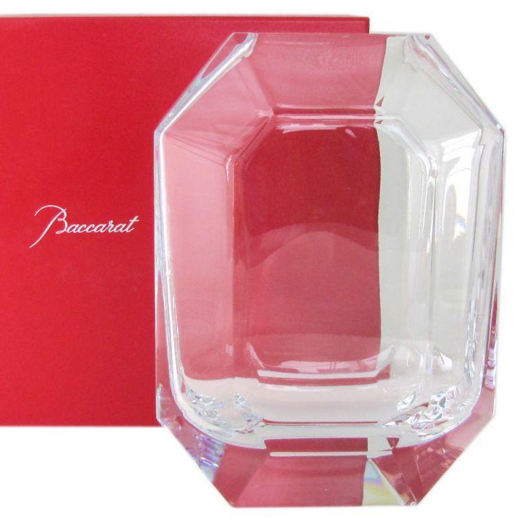 バカラ（Baccarat） ベース 花瓶 オクトゴン クリア 25cm 2812772