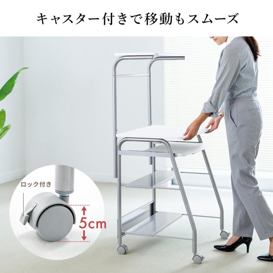 SANWA SUPPLY（サンワサプライ） パソコンデスク ラック スタンダード