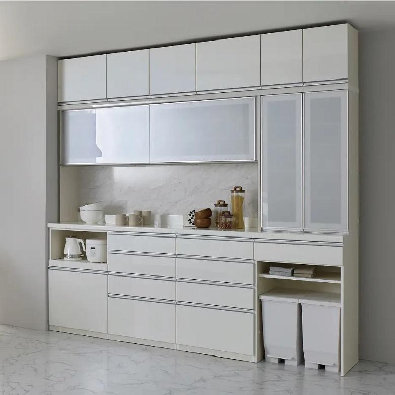 パモウナ オーダー上置 幅120cm ロータイプ キッチン収納 KJ-VL120U 高