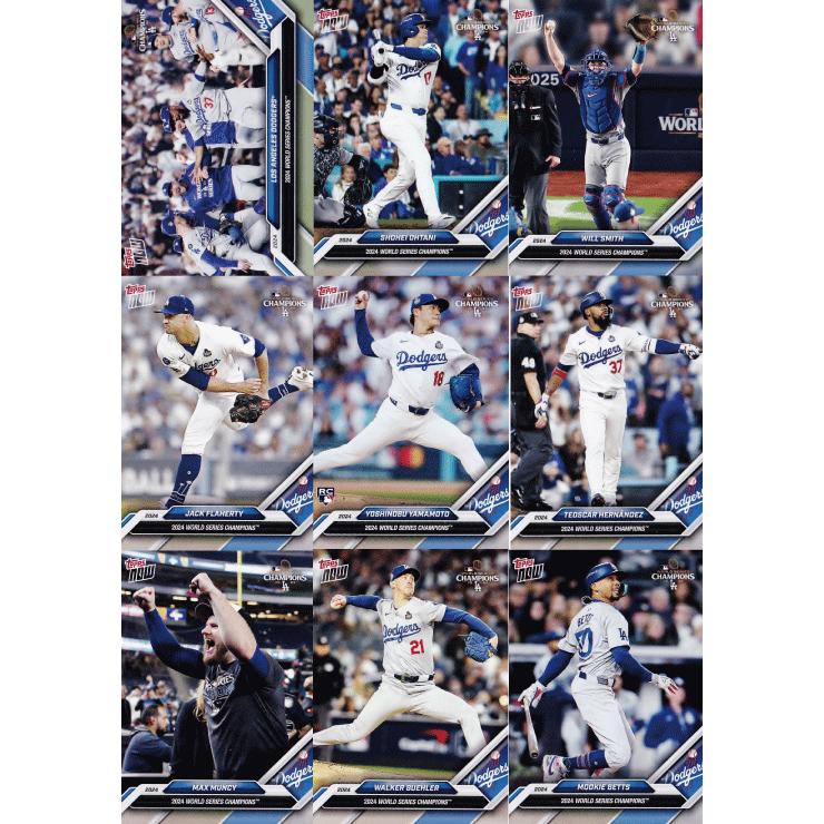 2024 World Series Championsドジャースカードセット/全15種(大谷翔平