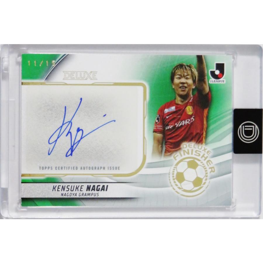 永井謙佑/名古屋グランパス】2024 Topps Jリーグ DELUXE [直筆サイン