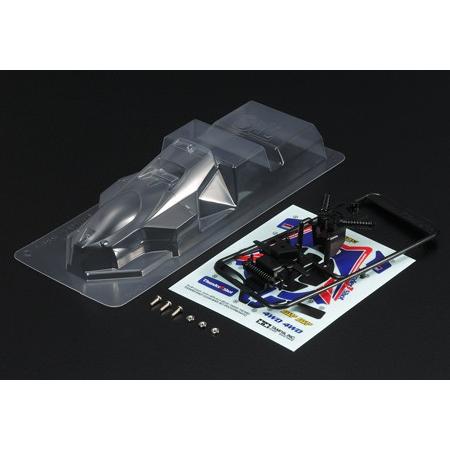 ミニ四駆 15502 サンダーショット クリヤーボディセット （ポリカ