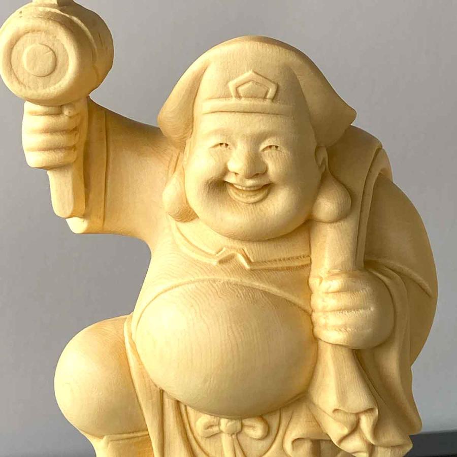 大黒天 大黒様 恵比寿様 恵比寿天 15cm 商売繁盛 神棚 七福神 金運