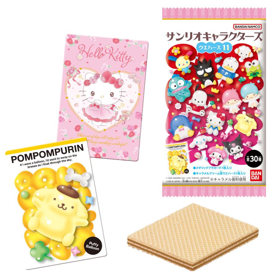 10個バラ売り〕バンダイ サンリオキャラクターズ ウエハース11 10個