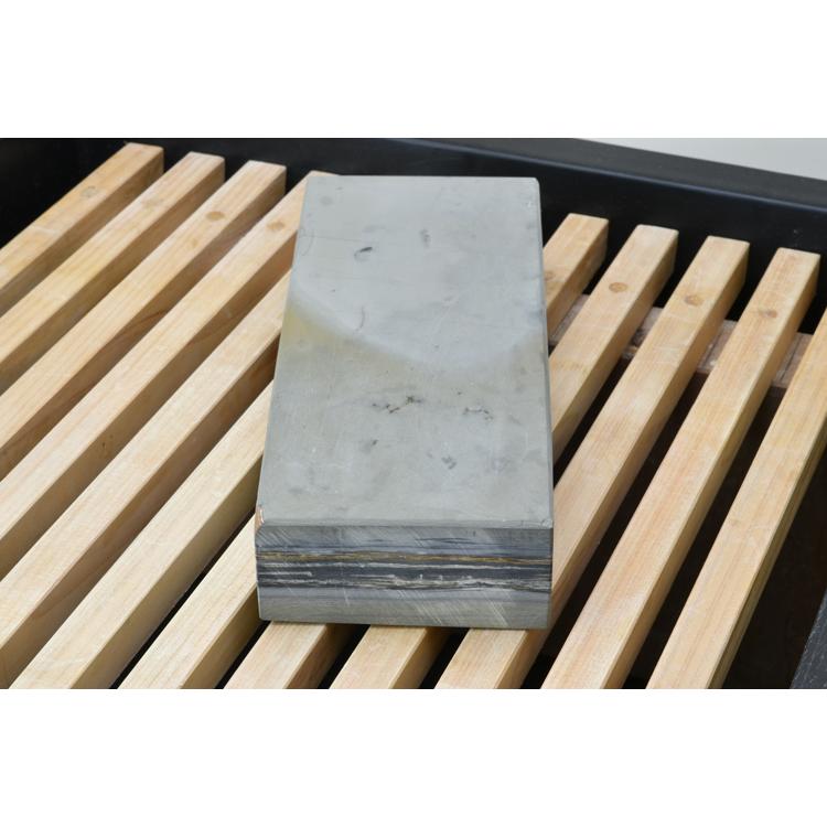 中山千枚層カラス砥石 仕上砥石 天然砥石 本物保証【使用品】 T5127-7