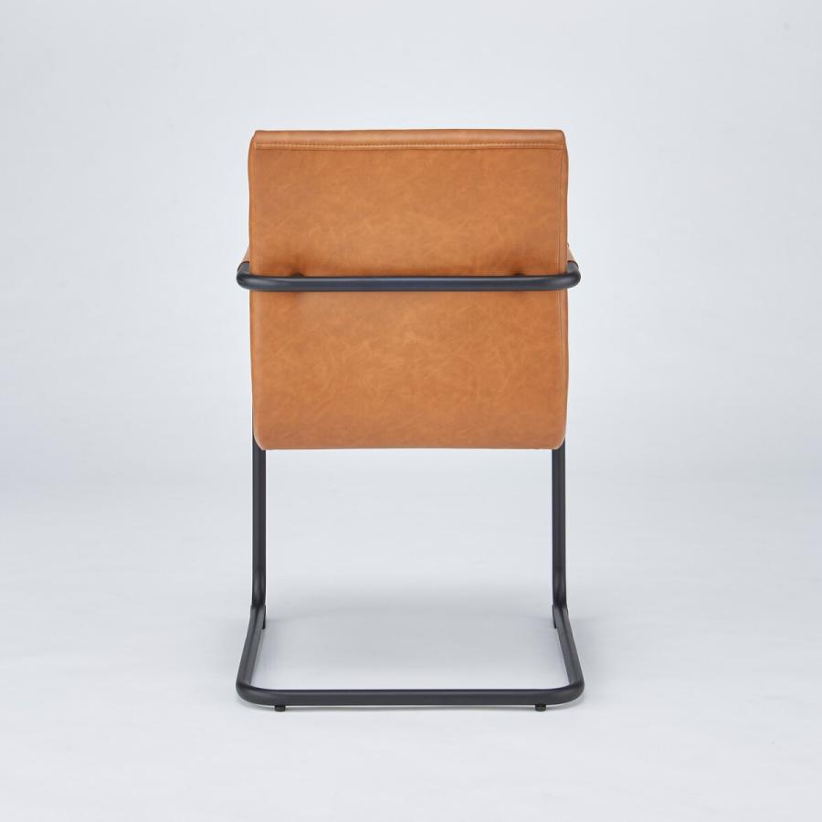 ニトリ（NITORI） 肘付き ダイニングチェア Nシールド ANV001キャメル