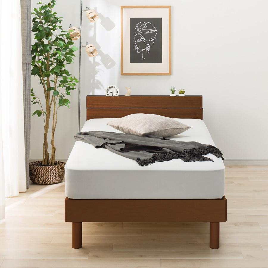 ニトリ（NITORI） ベッド すのこシングルベッドフレーム(MF-301 MBR