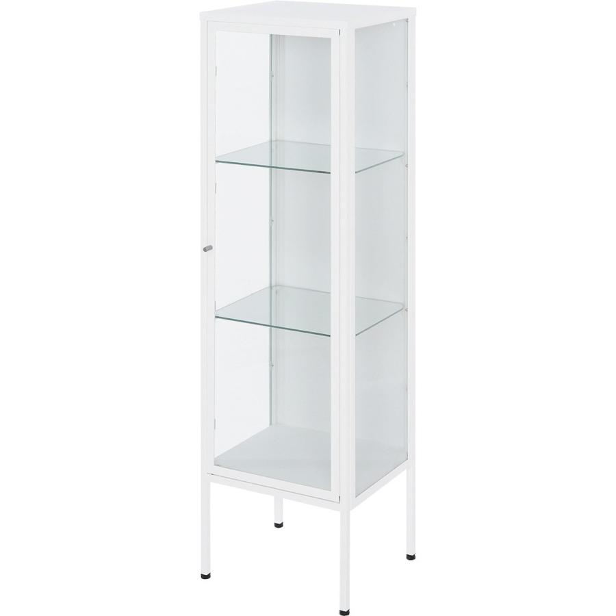 ニトリ（NITORI） ガラスコレクションケース(AN001 WH) : ニトリ Yahoo