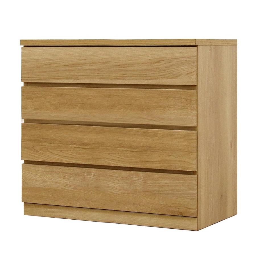 ニトリ（NITORI） 選べるチェスト80 4段 奥行44オーク タンス たんす