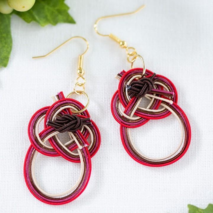 クラフトハートトーカイ mizuhikigirlさんの水引アクセサリーシリーズ