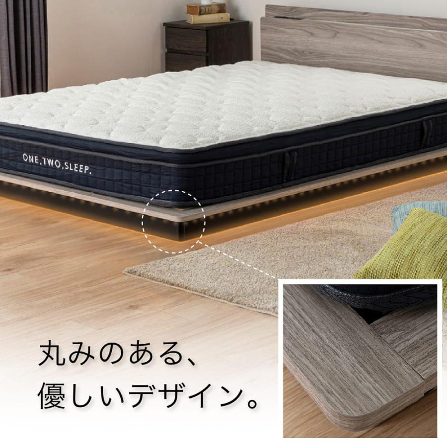 ダブル ベッドフレーム ディオス DGY ※マットレス別売 (配送員設置