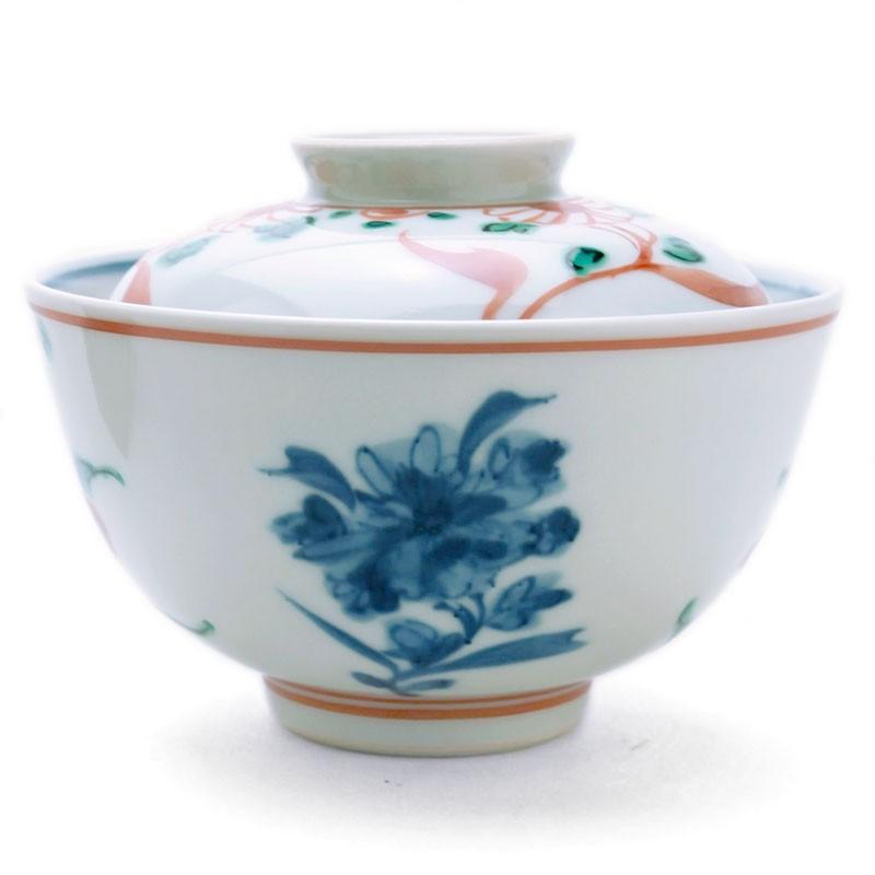 呉須赤絵蓋付小丼・土山敬司《丼・どんぶり・食器・麺鉢・うどん鉢