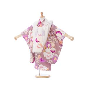 被布着物 花夢二 桜柄の七五三着物 3歳 女の子(被布)フルセット 女の子
