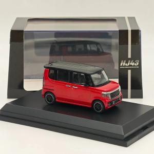 ホンダ（HONDA） 【絶版品】Hobby JAPAN 1/43 N-BOX CUSTOM プラチナ
