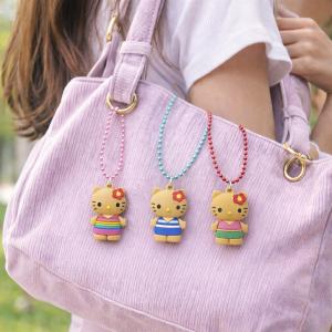 サンリオ ハローキティ フェイスマスコットストラップ 平成なつかし