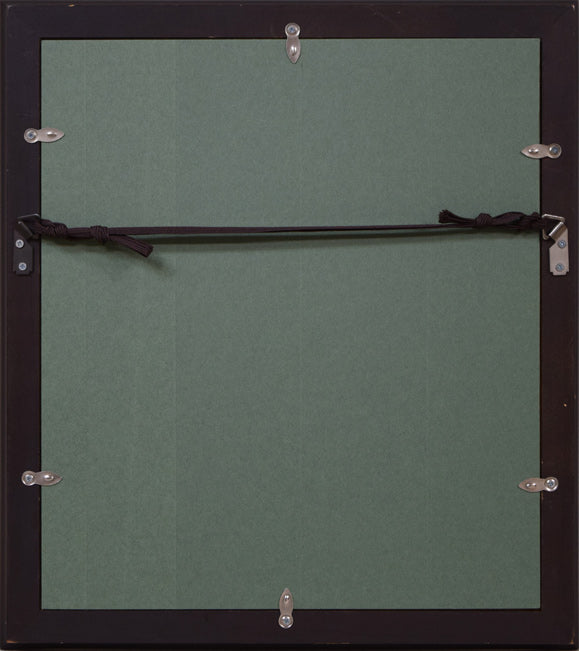 斎藤真一「門付〔かどづけ〕（ 越後瞽女〔ごぜ〕日記より）」油絵・F0