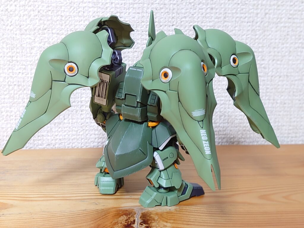 BB戦士 クシャトリヤ 製作記⑦(完成) | 模型大隊戦闘日誌