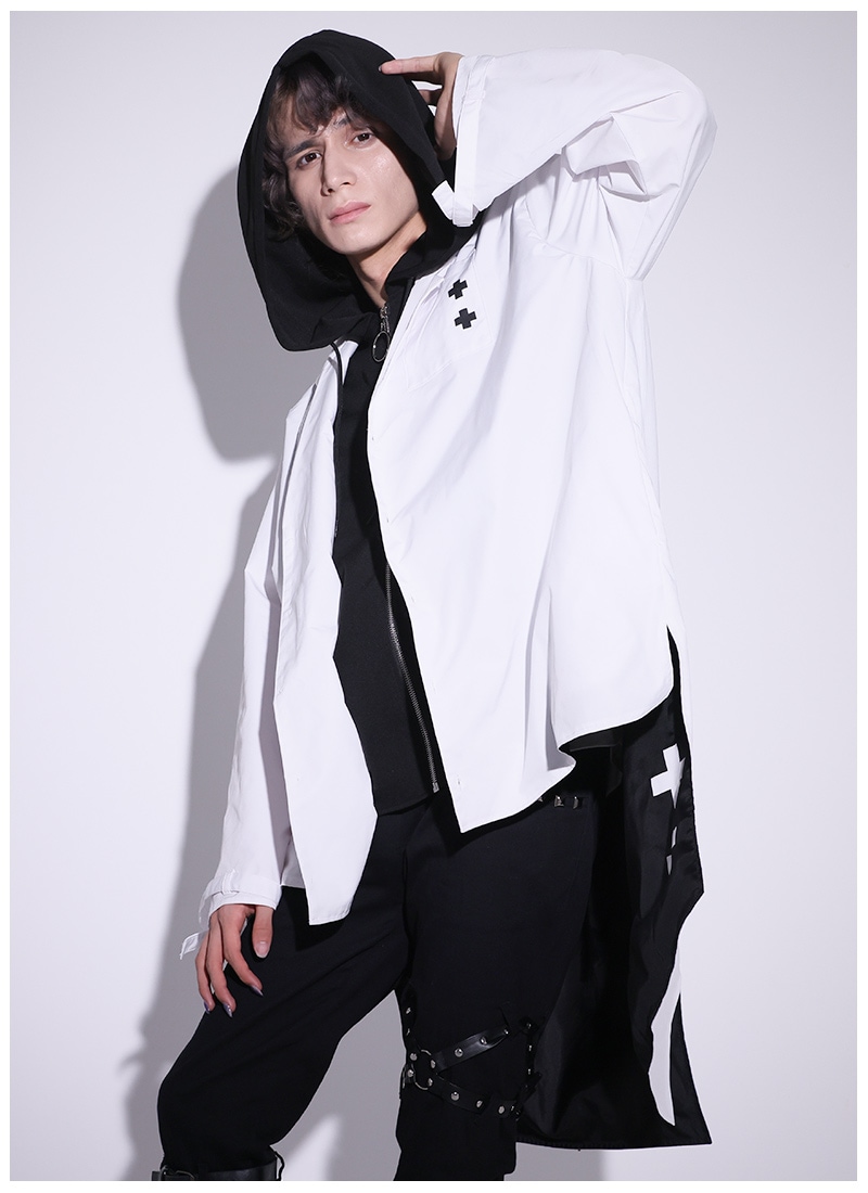 白衣風メディカルドッキングパーカー ｜ Favorite