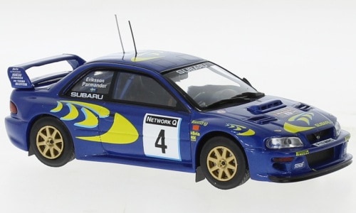1/43 スバル インプレッサ ラリー IXO Subaru Impreza S5 WRC No.4