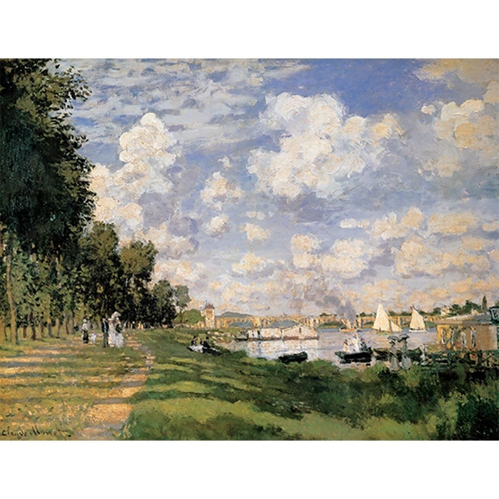 アルジャントゥイユのマリーナ 【6号】 クロード・モネ 【 額縁が