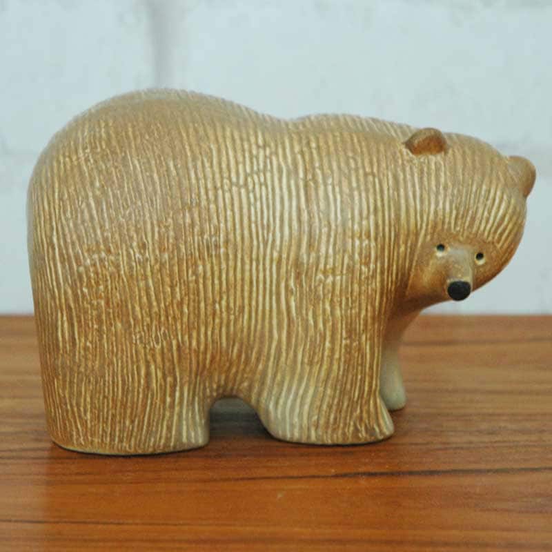 Bear(ベア）クマ・ミディアムサイズSKANSENシリーズ/Lisa Larson(リサ