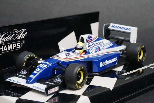1/43ミニチャンプス 430940002 ウィリアムズ ルノー FW16 F1 A.セナ