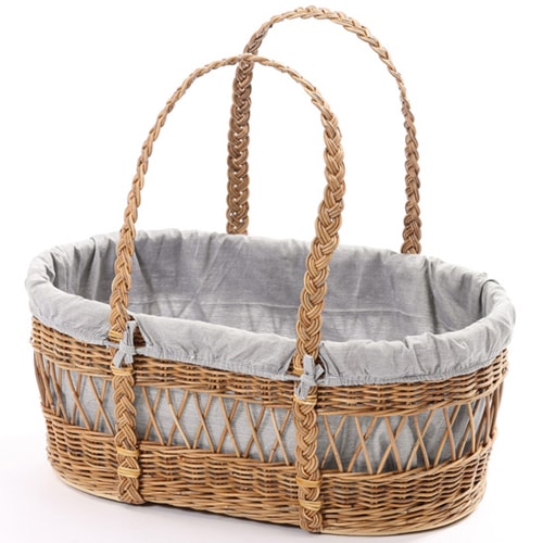 ペットキャリー 手提げバスケット ラタンバスケット 取っ手付きカゴ 犬