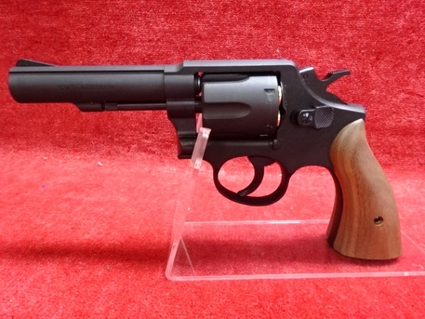 マルシン リアルカートガスリボルバー S&W M10 BKHW スムース木製