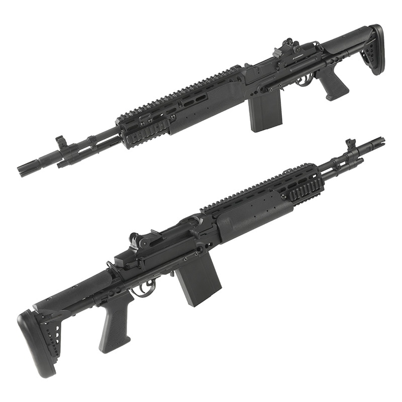 JG Works M14 EBR MOD.0 Short 電動ガン Black (フルメタル