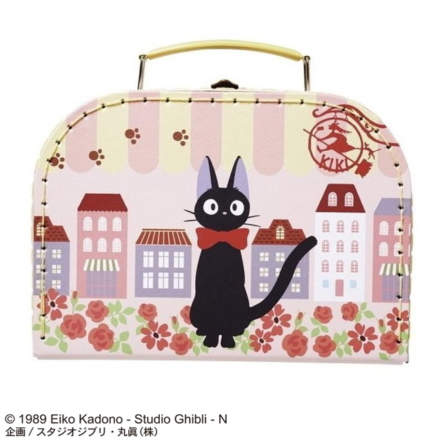 ジブリ 魔女の宅急便 ジジ バッグ型箱・ジジ ボックス（大） | タオル