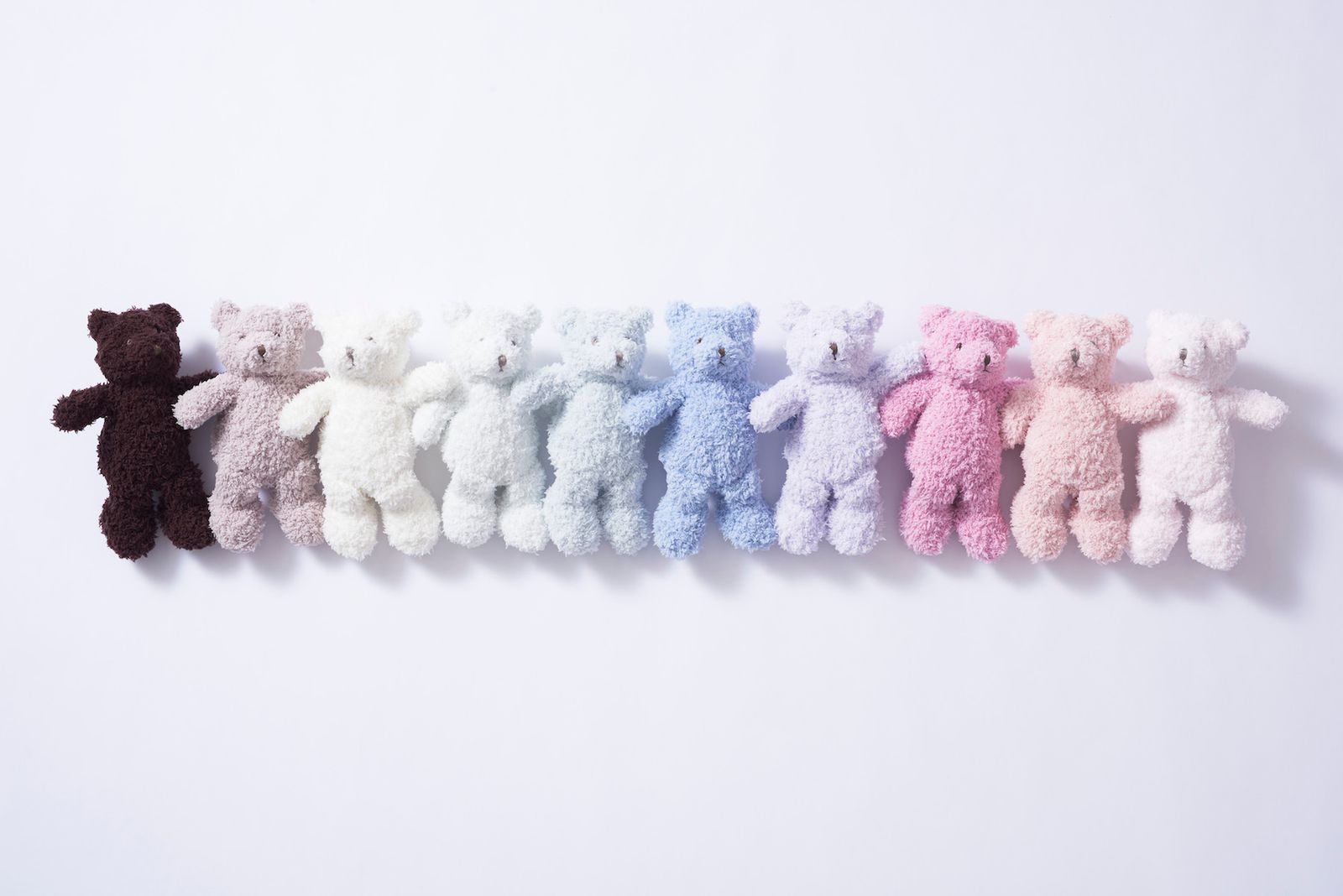 ジェラート ピケ」10周年 10色の“モコモコ”テディベアが登場 - WWDJAPAN