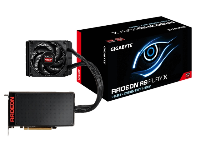 GIGABYTE GV-R9FURYX-4GD-B RADEON R9 FURY X 4GB 4096-bit HBM PCI