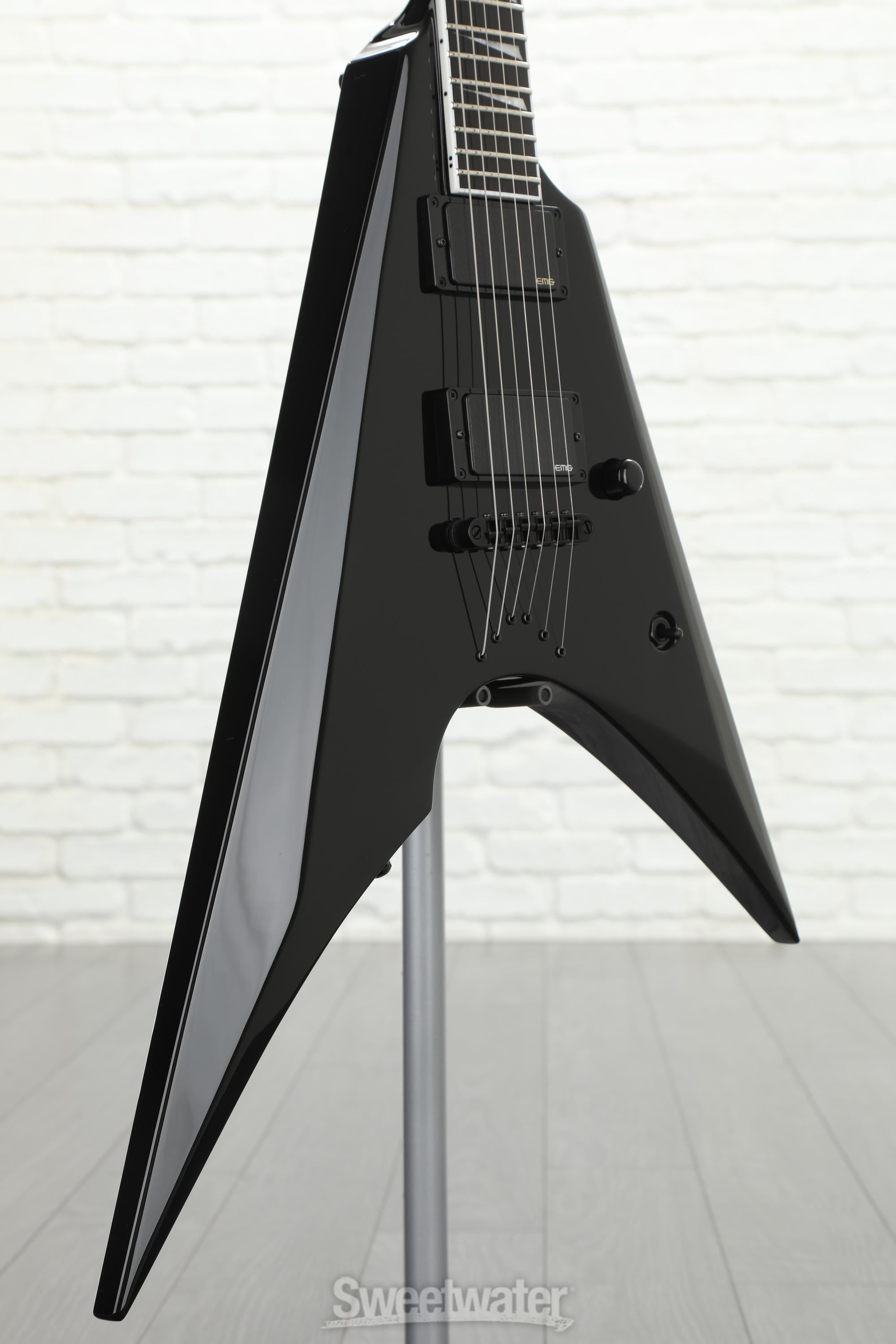 ESP E-II Arrow NT Electric Guitar - Black | Sweetwater