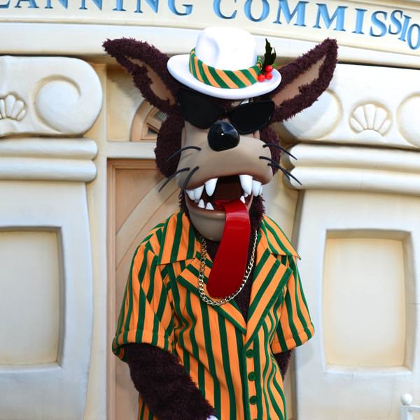 クリスマスなビックバッドウルフ&ドナルドとグリーティング -