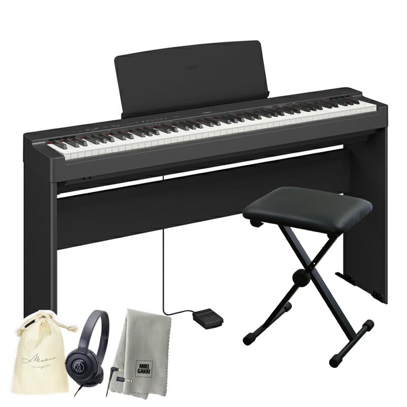 Amazon | YAMAHA P-225 【専用スタンド(L-200)、椅子、ヘッドフォン