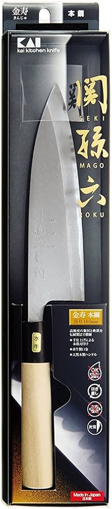 Amazon｜関孫六 金寿 本鋼 和包丁 出刃 105mm AK-5215｜出刃包丁