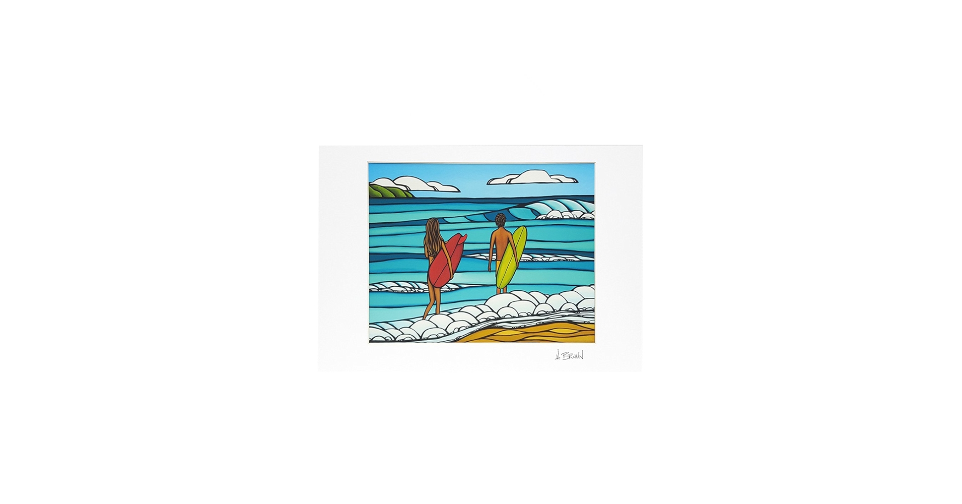 Amazon.co.jp: (ヘザーブラウン)HEATHER BROWN ART PRINT W35.0×H28