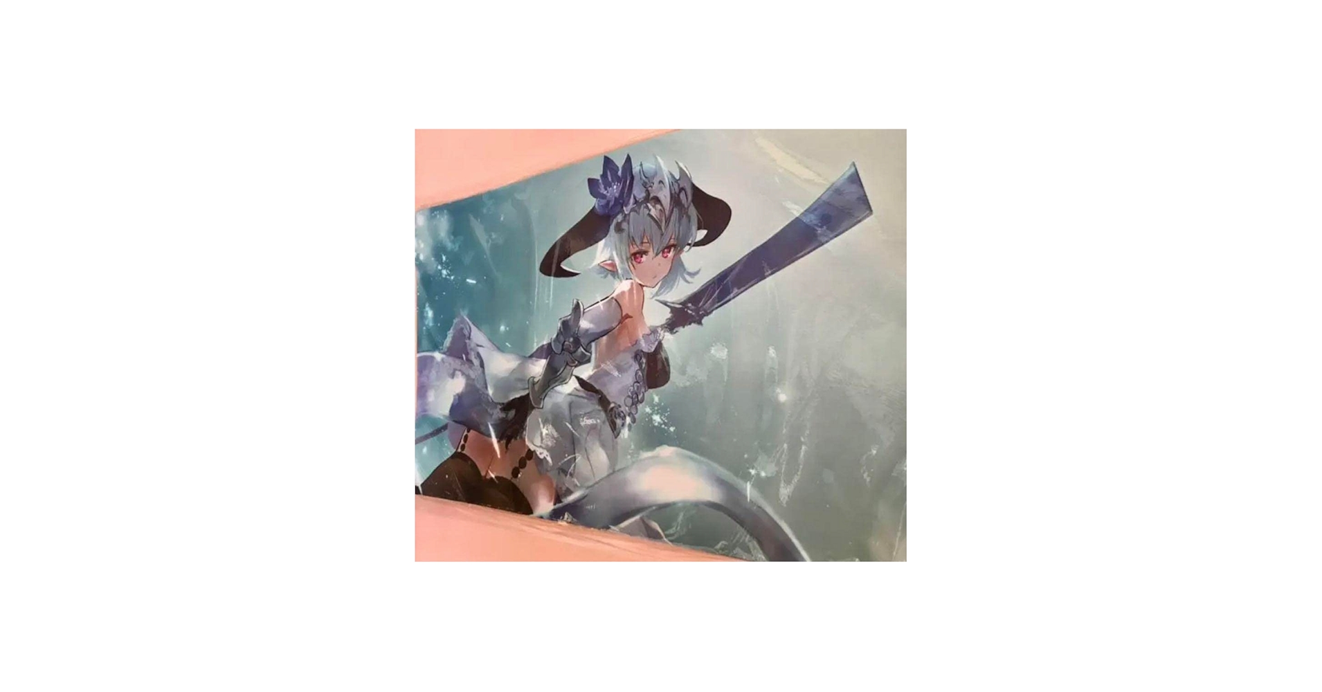 Amazon.co.jp: シャドウバース シャドバ プレイマット 銀氷のドラゴ