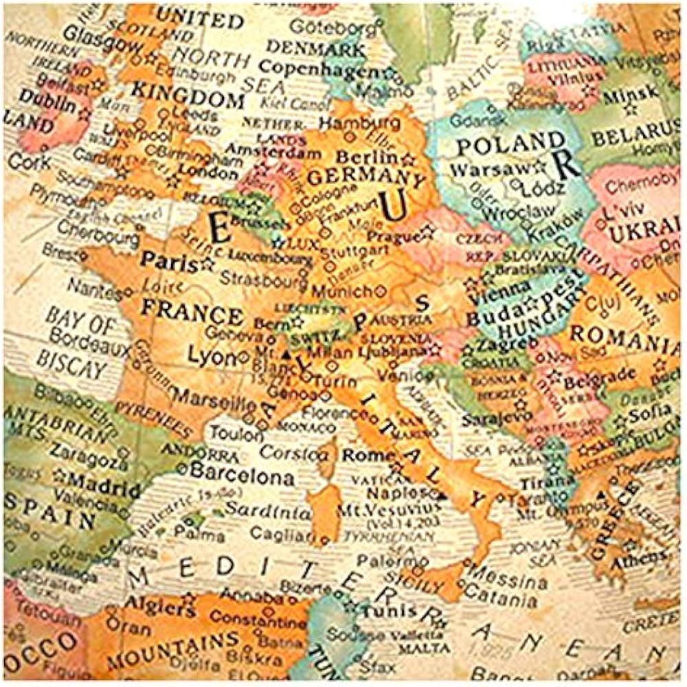 Amazon | リプルーグル地球儀 ヨークタウン型 英語版 31803 球径30cm